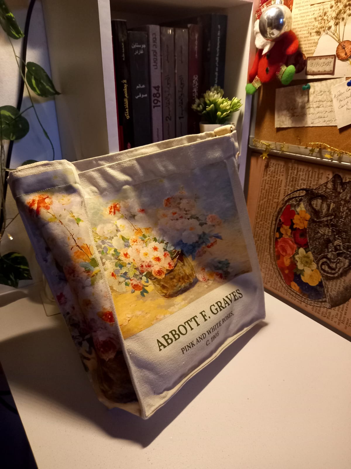 Abbott F. Graves – Pink and White Roses