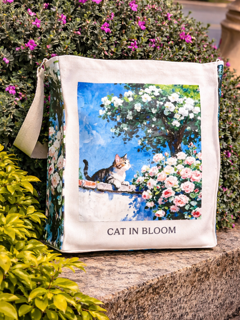Nour’s Custom Totelia Bag – Cat in Bloom