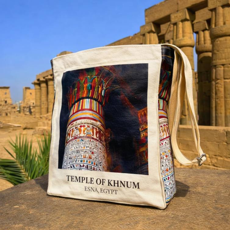 Habiba’s Custom Totelia Bag – Temple of Khnum