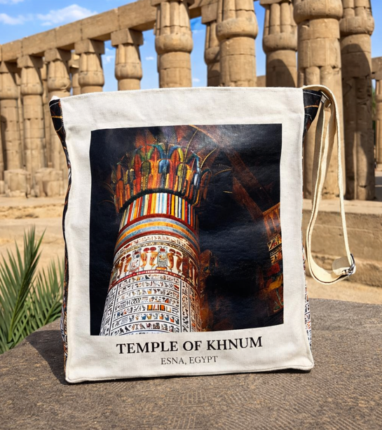 Habiba’s Custom Totelia Bag – Temple of Khnum